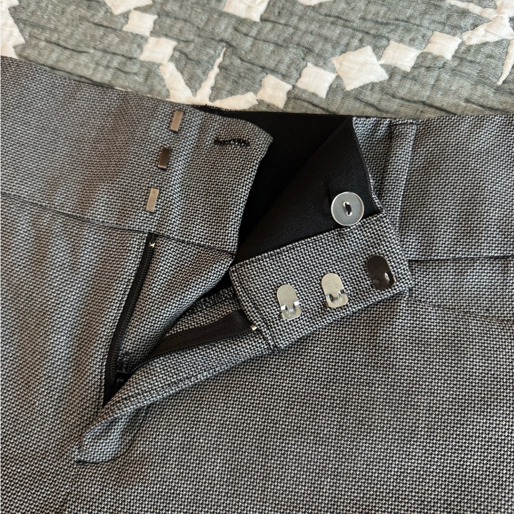 Nine West Black and Gray Bootcut Pants - Picture 2 of 4